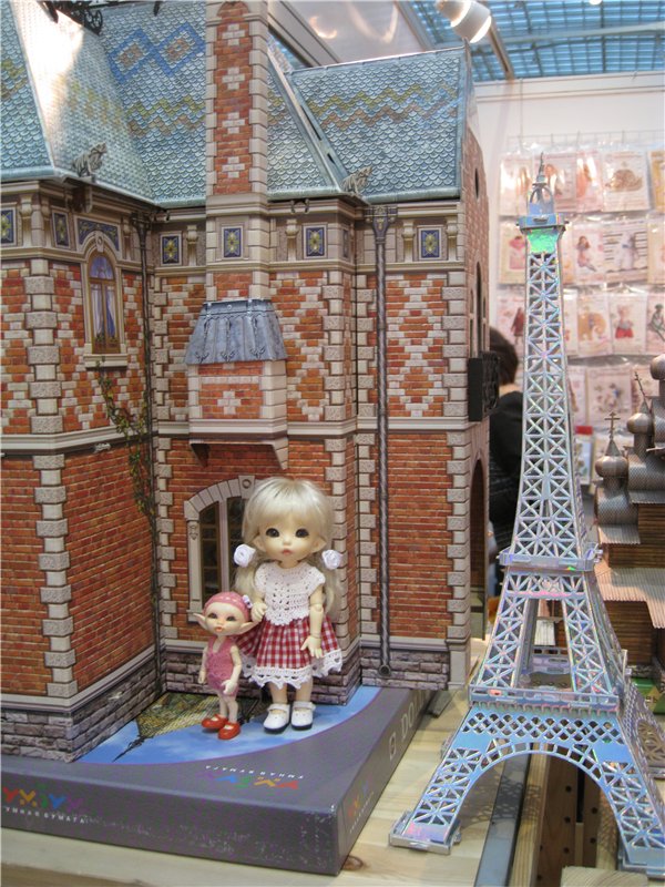 Как Элис и Муся посетили выставку кукол в Гостином дворе (фото 8)