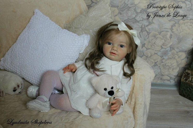 Прототип Sophia by Jannie de Lange. Кукла реборн Шепелевой Людмилы (фото 6)