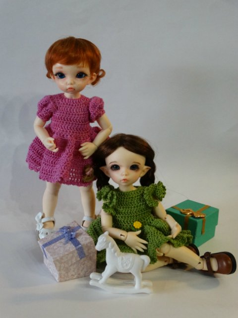 Новогодние подарочки куклам