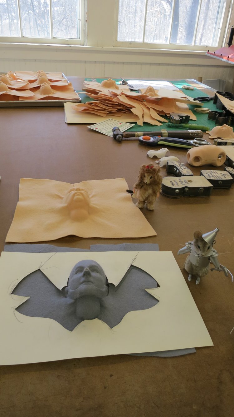 Впервые за 40 лет. День открытых дверей на кукольной фабрике R John Wright. Часть третья: Процесс производства