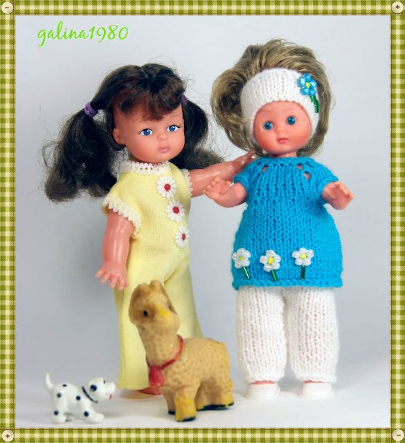 Мои винтажные малявочки: Таечка и Раечка