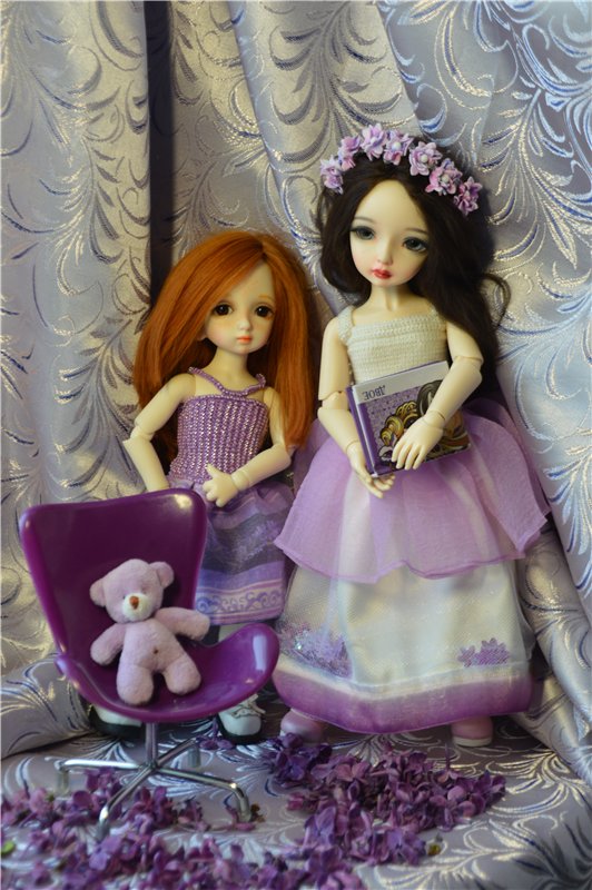 А нам фиолетово! Или у нас новенькая