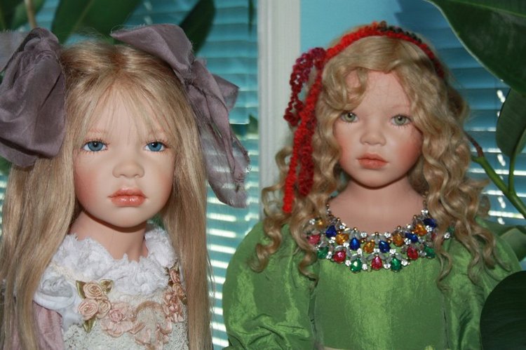 Ангельское создание Маруся и сестрички, коллекционные куклы от Zofia & Henry Zawieruszynski