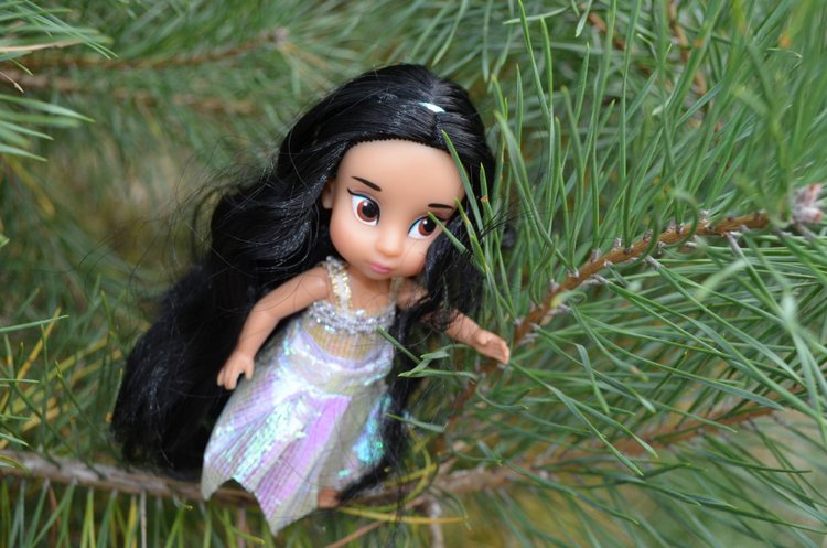 Мини дисней аниматорс Жасмин - осенняя прогулка или лесная принцесса, много фото (фото 10)