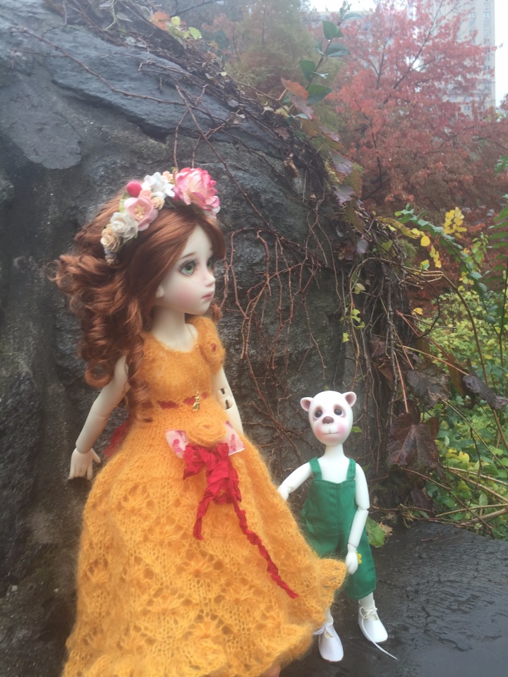 Луна гуляет в Центральном Парке в Манхаттане