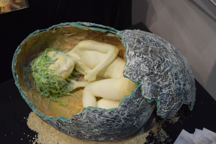 VII Московская международная выставка "Искусство Куклы". Портреты кукольной души или незримый диалог. Часть 2