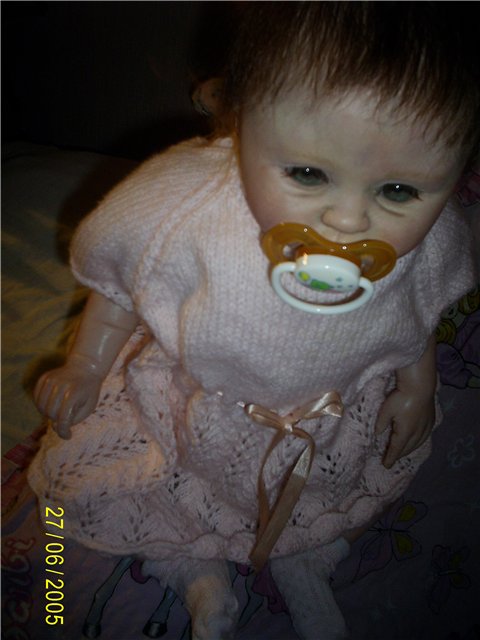 Мой первый вязальный опыт,после долгого перерыва... Для куклы реборн