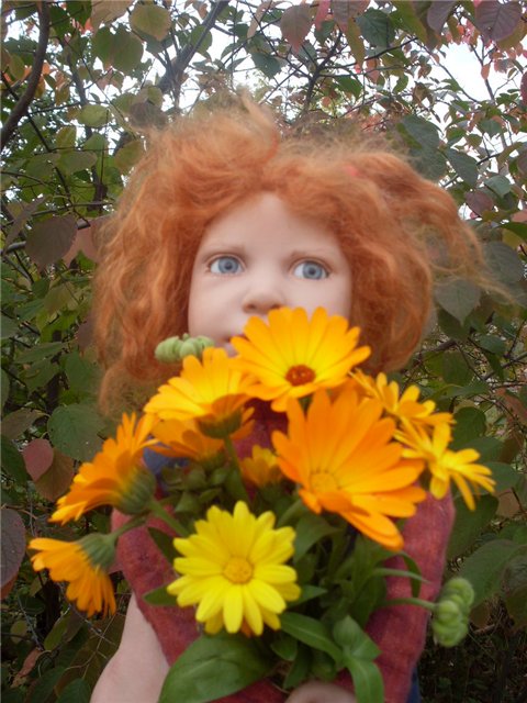 Моя подруга Осень. Коллекционная кукла