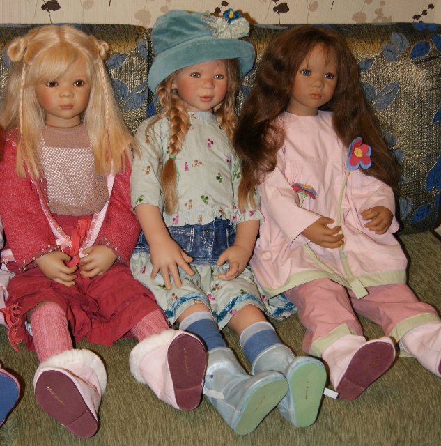 Наша Химми - банда II — Куклы Annette Himstedt (Аннетт Химстедт): коллекционные