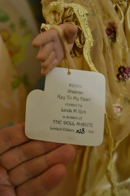 "Посреди золотого поля встанет..." - "золотая" кукла от Линды Рик