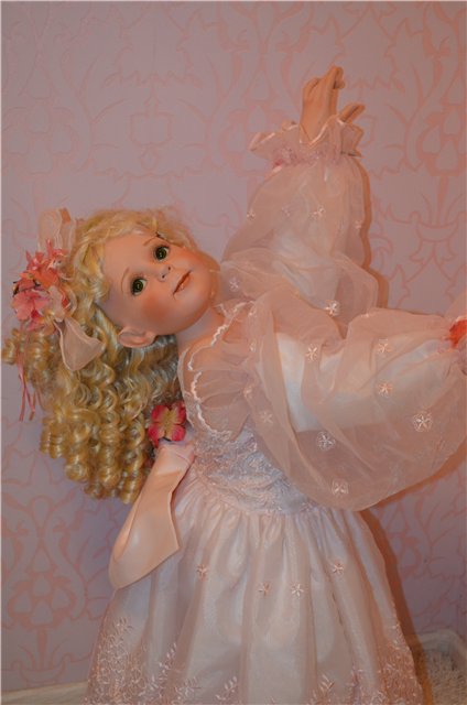О танцы, танцы... Нежная балеринка от Руберт... фарфоровая кукла Севейнна