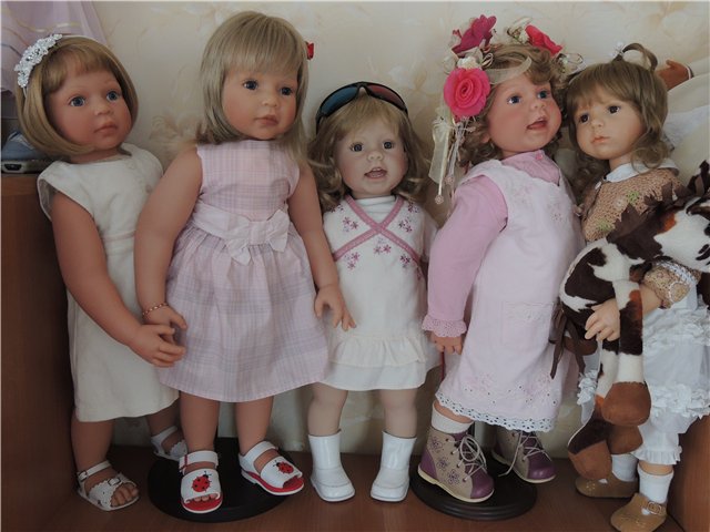 Две любимые сестрёнки. Куклы Гюнцель (фото 2)