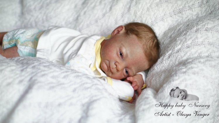 Андрейка-Веселейка. Кукла реборн Олеси Венгер (фото 2)