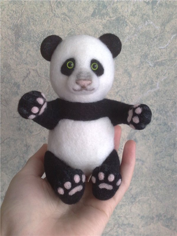 Новенькие мои авторские игрушки. Сухое валяние