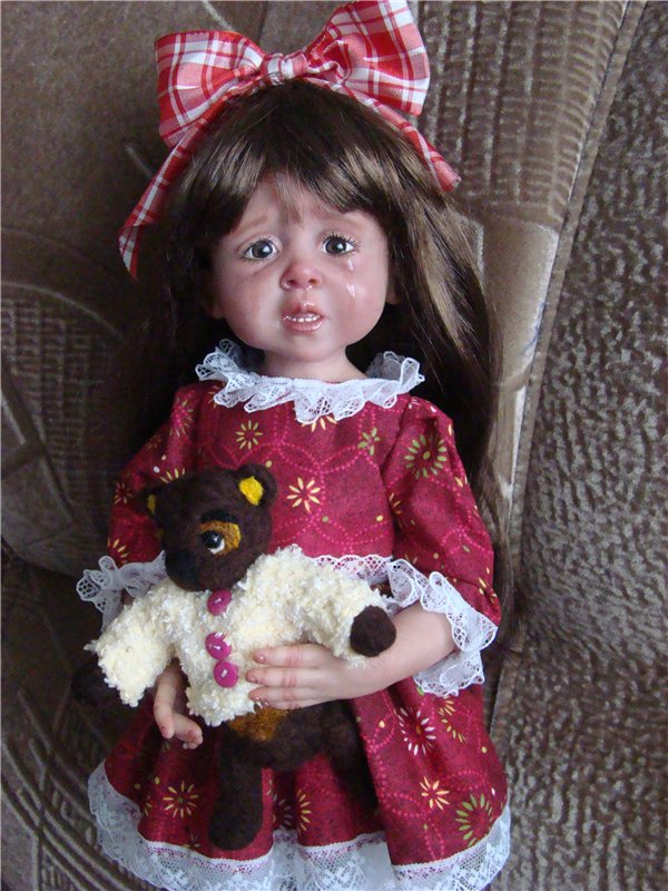 Еще один расстроенный ребенок. Авторская кукла Кондрашовой Ирины (фото 8)