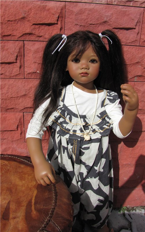 Вспоминая теплые дни. Полуденные танцы кукол Annette Himstedt (фото 2)