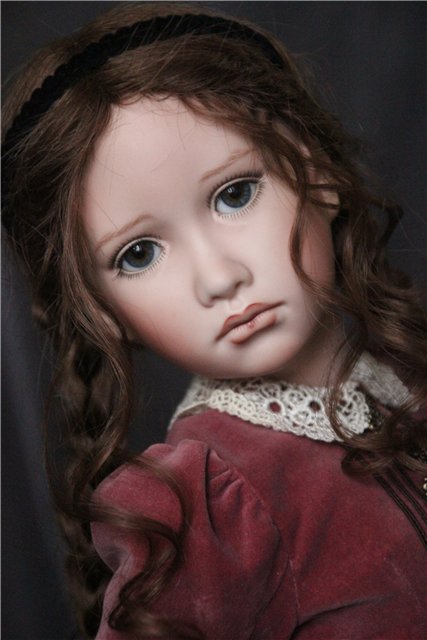 Фарфоровая кукла Белинда от Анджелы и Джона Баркер