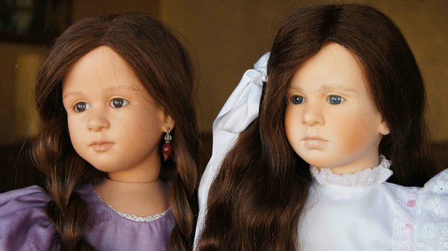 Viviane Ruth Treffeisen — Фарфоровые куклы Ruth Treffeisen (Рут Треффейсен): авторские