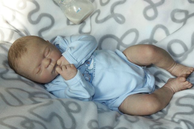 Жульенчик... Малыш реборн Виктории Вишни