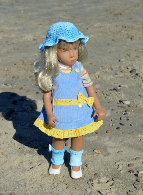 Бабье лето... Кукла Саша Sasha Doll Gingham