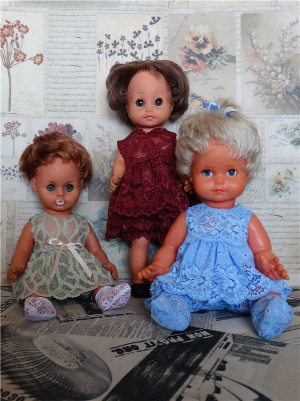 Любимые немочки — Винтажные куклы ГДР (Немки): Бигги