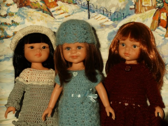 Паолочки в вязаных нарядах (фото 3)