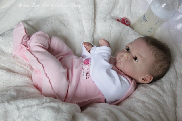 Моя малышка из нового молда Matis от Gudrun Legler. Куколка реборн Виктории Вишни