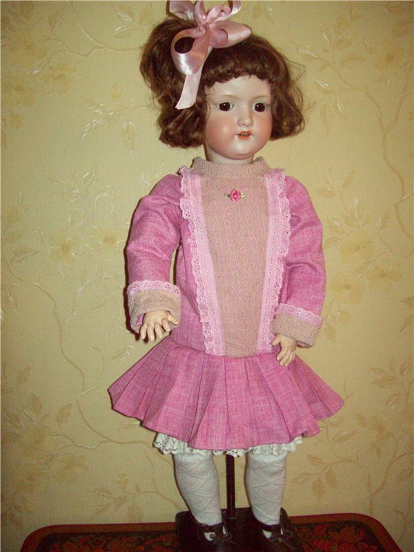 Преображение. Девочка в розовом. Armand Marseille (фото 2)