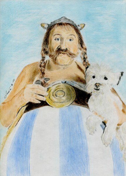 А ещё я немножечко рисую…