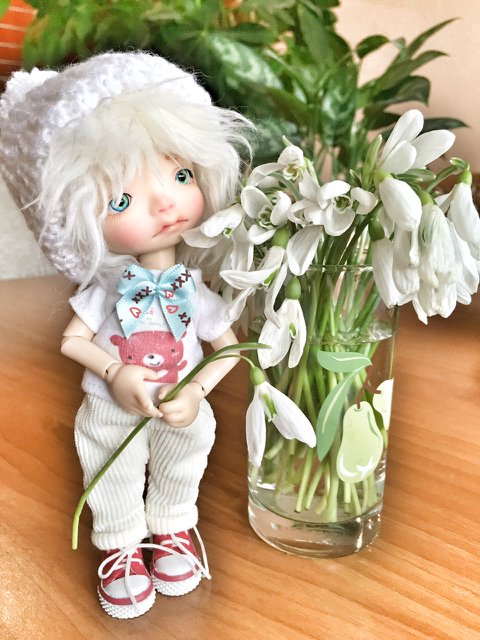 А у нас подснежники!!! (Irrealdoll Ino) (фото 2)