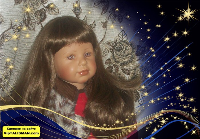 Новый наряд Мелани и фотосессия в красно-коричневых тонах