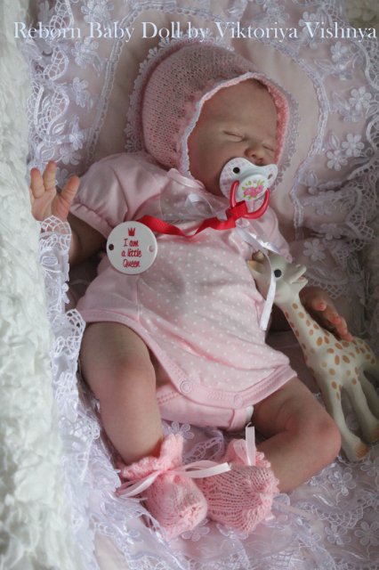 Крохотулька Angeli от Elisa Marx. Куколка реборн Виктории Вишни