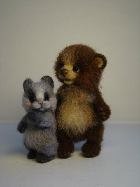 Жмурки. Валяние из шерсти (фото 4)