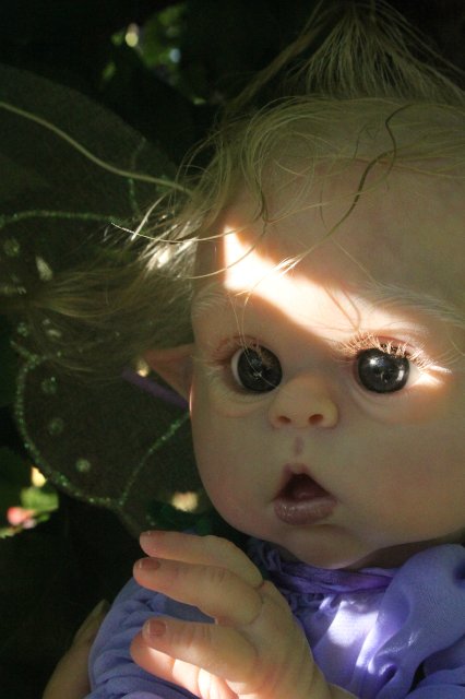 Офелька-стрекоза, куклёныш реборн Элины Кудрявцевой