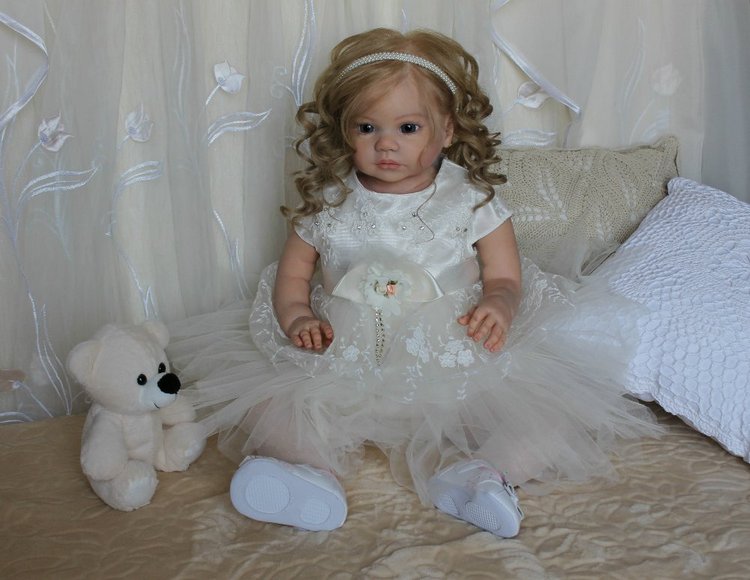 Вероника - моя маленькая принцесса! Кукла реборн Шепелевой Людмилы