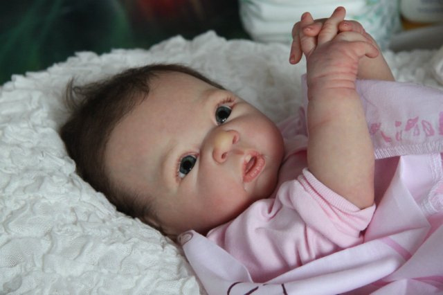 Малышка Кармен. Куколка реборн Виктории Вишни