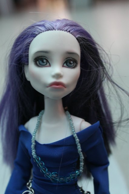 Моя новенькая - голова ooak Монстр Хай Спектра на теле Симба