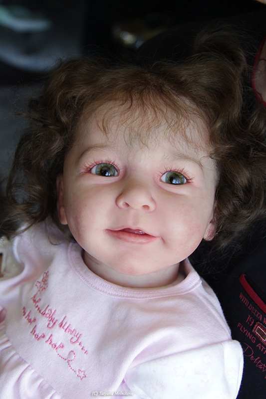 Солнышко мое, кукла реборн Лисонька