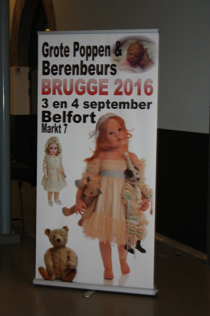 Выставка кукол, мишек тедди, кукольных домиков и миниатюры в Den Bosch (Нидерланды) 24-25 октября 2015 год. Часть вторая