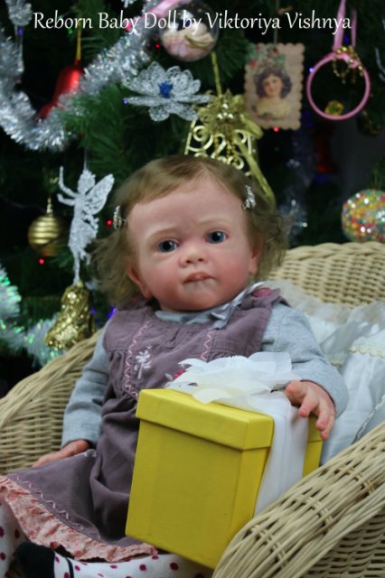 Настенька из сказки Морозко! Куколка реборн Виктории Вишни