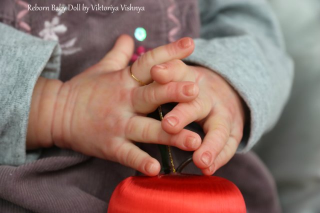 Настенька из сказки Морозко! Куколка реборн Виктории Вишни