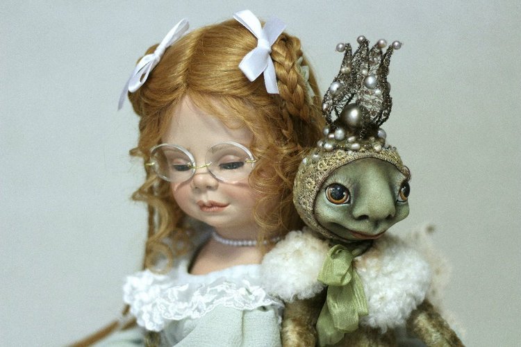 Принцесса и лягушка — Одежда и обувь для кукол своими руками: фото