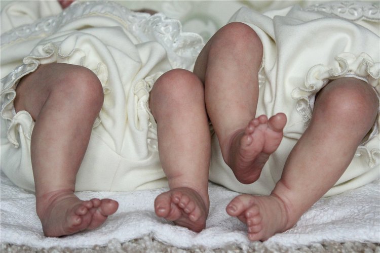 Моя двойня. Aurora Sky от Laura Lee Eagles. Кукла реборн Светланы Преображенской (фото 6)