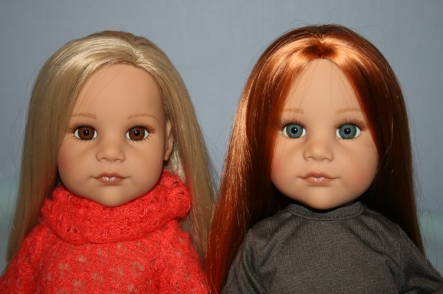 Поменяла местами глазки у кукол Готц (фото 5)