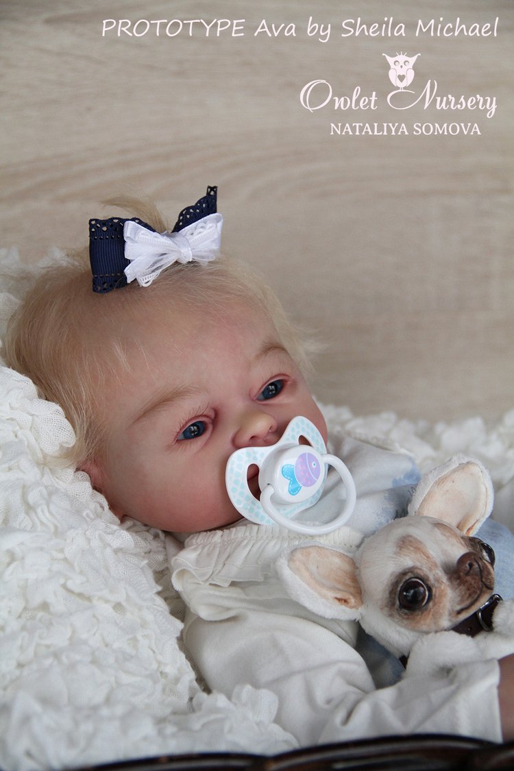Сильвия - мой прототип Ava от скульптора Sheila Michael. Кукла реборн Наталии Сомовой