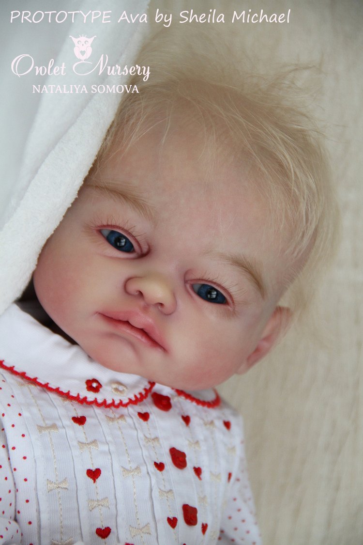 Сильвия - мой прототип Ava от скульптора Sheila Michael. Кукла реборн Наталии Сомовой