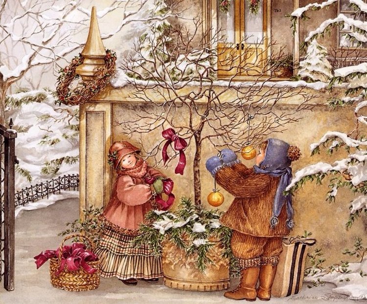 ТРОГАТЕЛЬНЫЕ ИЛЛЮСТРАЦИИ CATHERINE SIMPSON (КЭТРИН СИМПСОН) (фото 2)