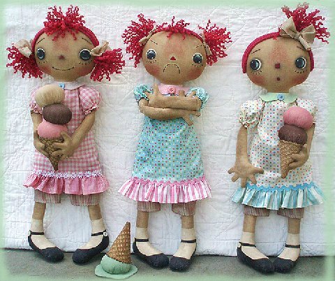 Sweet Meadows Farm - текстильные куклы