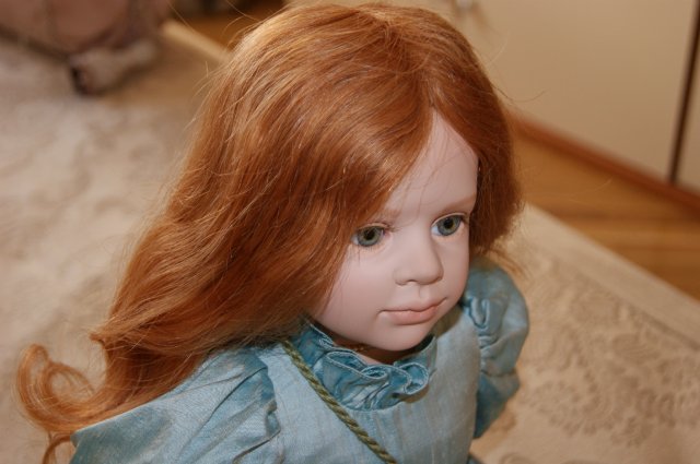 Мари Кристин от Хильдегард Гюнцель для Walterhauser puppenfaktur - зеленоглазое чудо