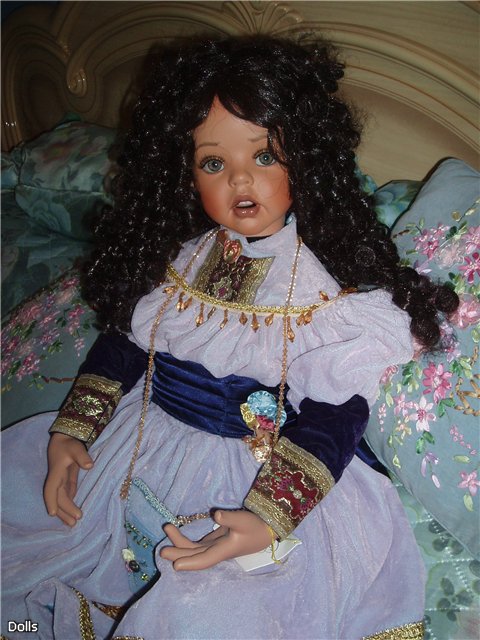 Дарлин-фарфоровая кукла от Донны Руберт (фото 4)